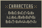 Old Bourbon label font, a Script Font by Heather_insane (Thumbnail 2 of 4)