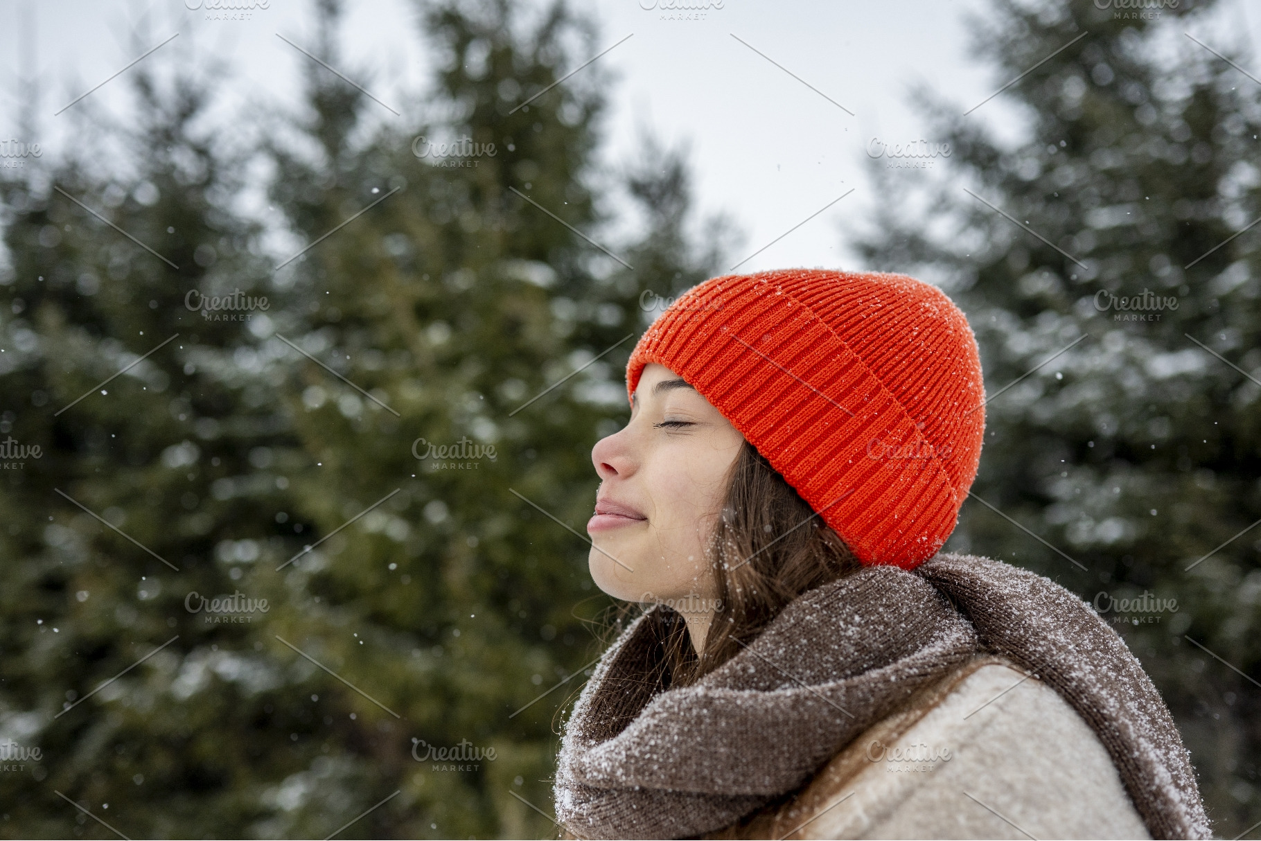 Girl enjoying peaceful moment in, a Sports & Recreation Photo by HalfPoint