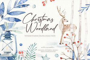 Winter Watercolor Collection