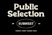 Carnivels - Bold Retro Serif Font, a Serif Font by Typeparties (Thumbnail 3 of 12)