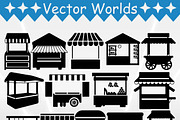 Market Stand SVG, Market Stand SVG, an Object Graphic by VectorWorlds (Thumbnail 3 of 3)
