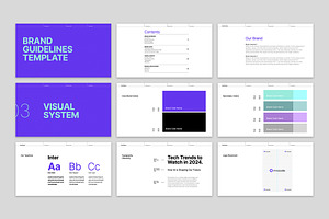 Brand Guide Presentation Template 2