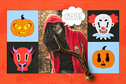 BOO! - Halloween Collection, a Seasonal Illustration by Leila Divine (Thumbnail 12 of 19)