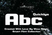Quicklys, a Serif Font by Wow Magic (Thumbnail 2 of 3)