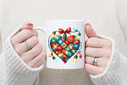 Watercolor Christmas Lights Clipart, an Illustration by designcity5 (Thumbnail 5 of 5)