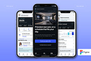 ]Eye Clinic Booking Mobile App, an UI Kit Template by Pitchlook.Studio (Thumbnail 2 of 4)