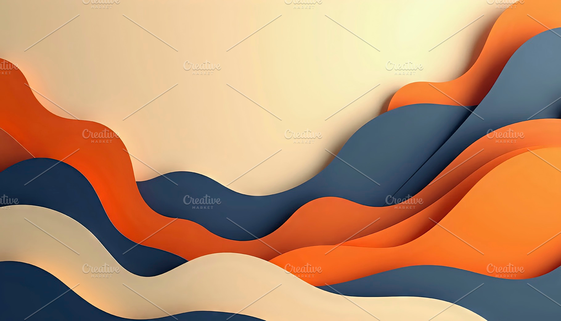 Abstract Paper Cut Shapes With Bold, a Photo by LOGOCREATIVE