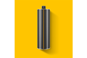 Aluminum Tube TIN CAN PSD Mockup