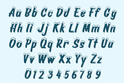 Alpine Script, a Script Font by Loudoun Design Co. (Thumbnail 2 of 6)