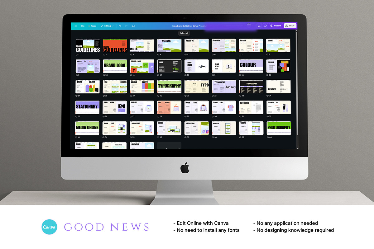 Complete Branding Pack / 4in1, a Presentation Template by Studio Industry (Photo 8 of 19)