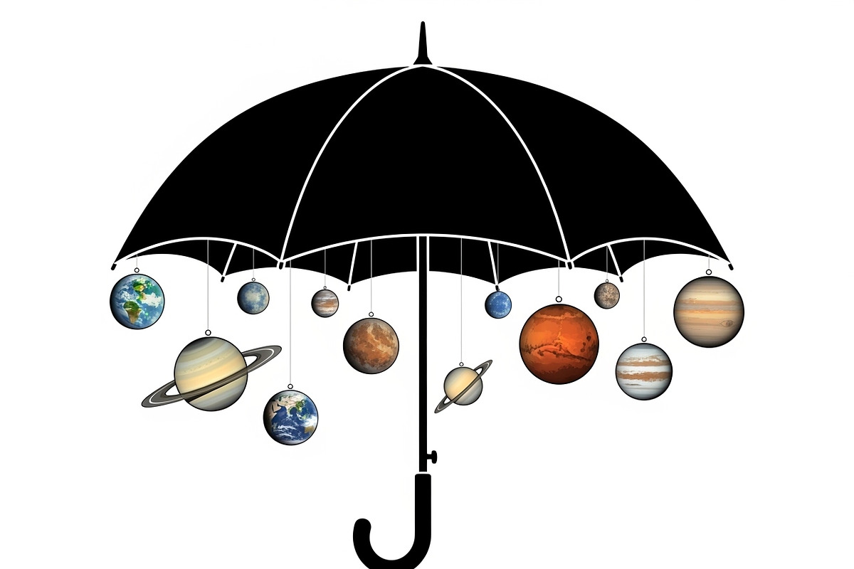 Celestial Umbrella Bundle, an Illustration by yasushie (Photo 30 of 31)