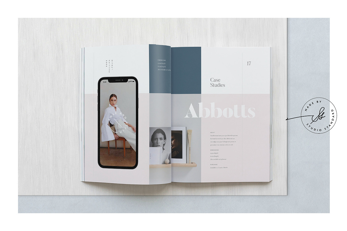 ROSE — Creative Portfolio, a Brochure Template by Studio Standard (Photo 5 of 10)