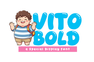 Vito Bold - Cozy & Display Font