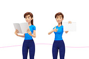 35 Jenny 3D Product Promo Mock-Ups, an iPad Mockup by Oleg Ribar (Thumbnail 11 of 29)