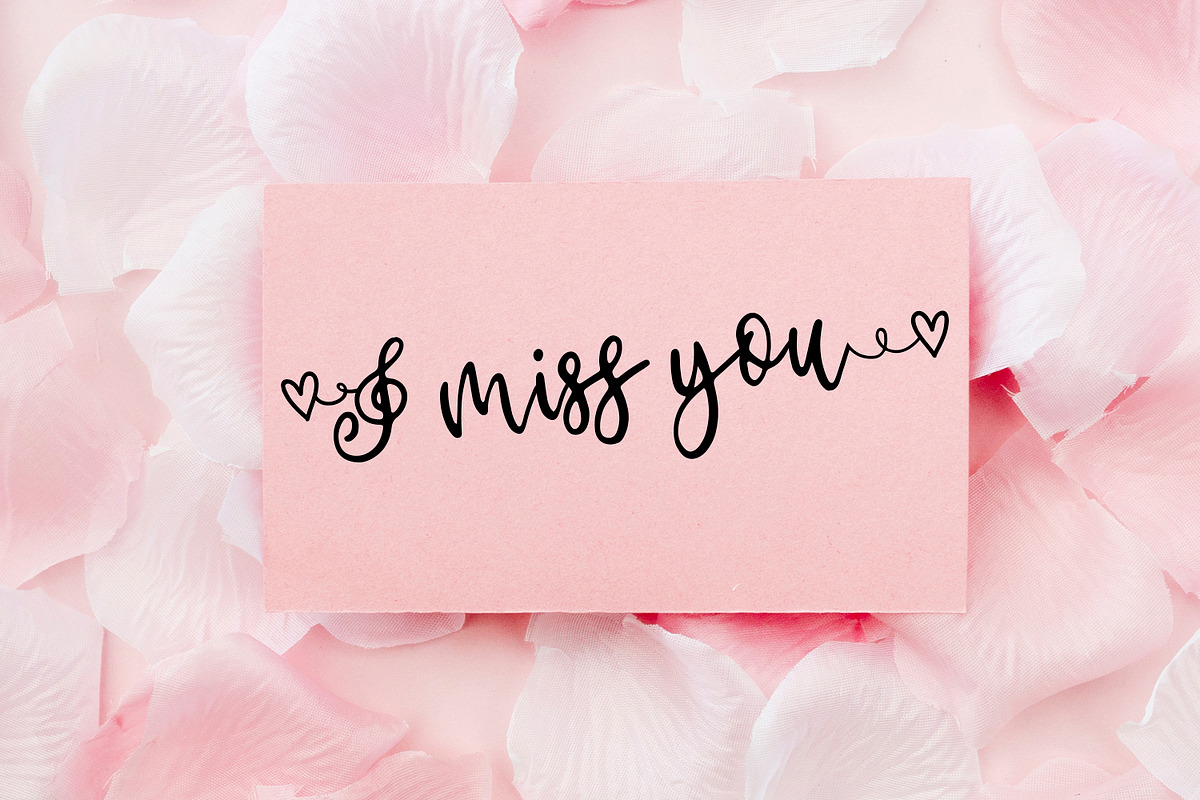 Your Valentine, a Script Font by Freeling Design House (Photo 7 of 7)