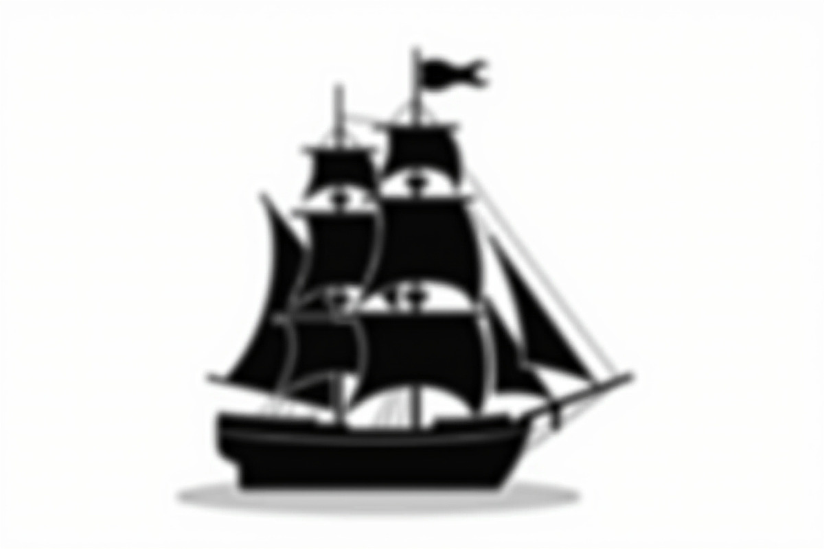 10 Classic Sailing Ship Vector Bundl, an Object Graphic by balal (Photo 4 of 11)