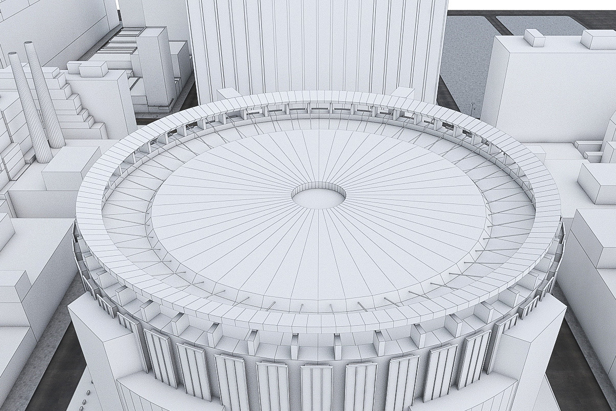 Madison Square Garden, an Architecture 3D Model by 3DNUTS (Photo 1 of 13)