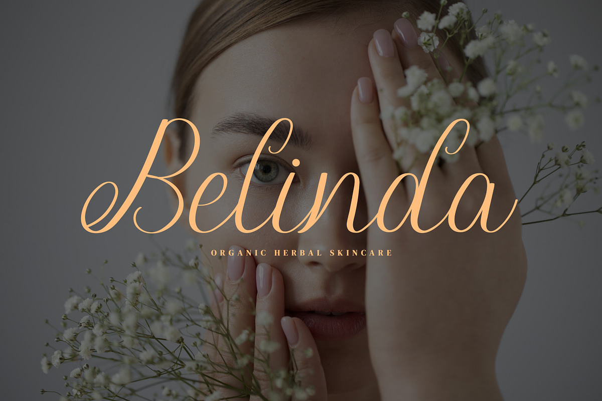 Brugundy Script Fonts, a Script Font by mahstudios (Photo 8 of 13)