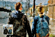 Impressionist Oil Painting Effect, an Action Add-On by DesignRocket (Thumbnail 2 of 7)