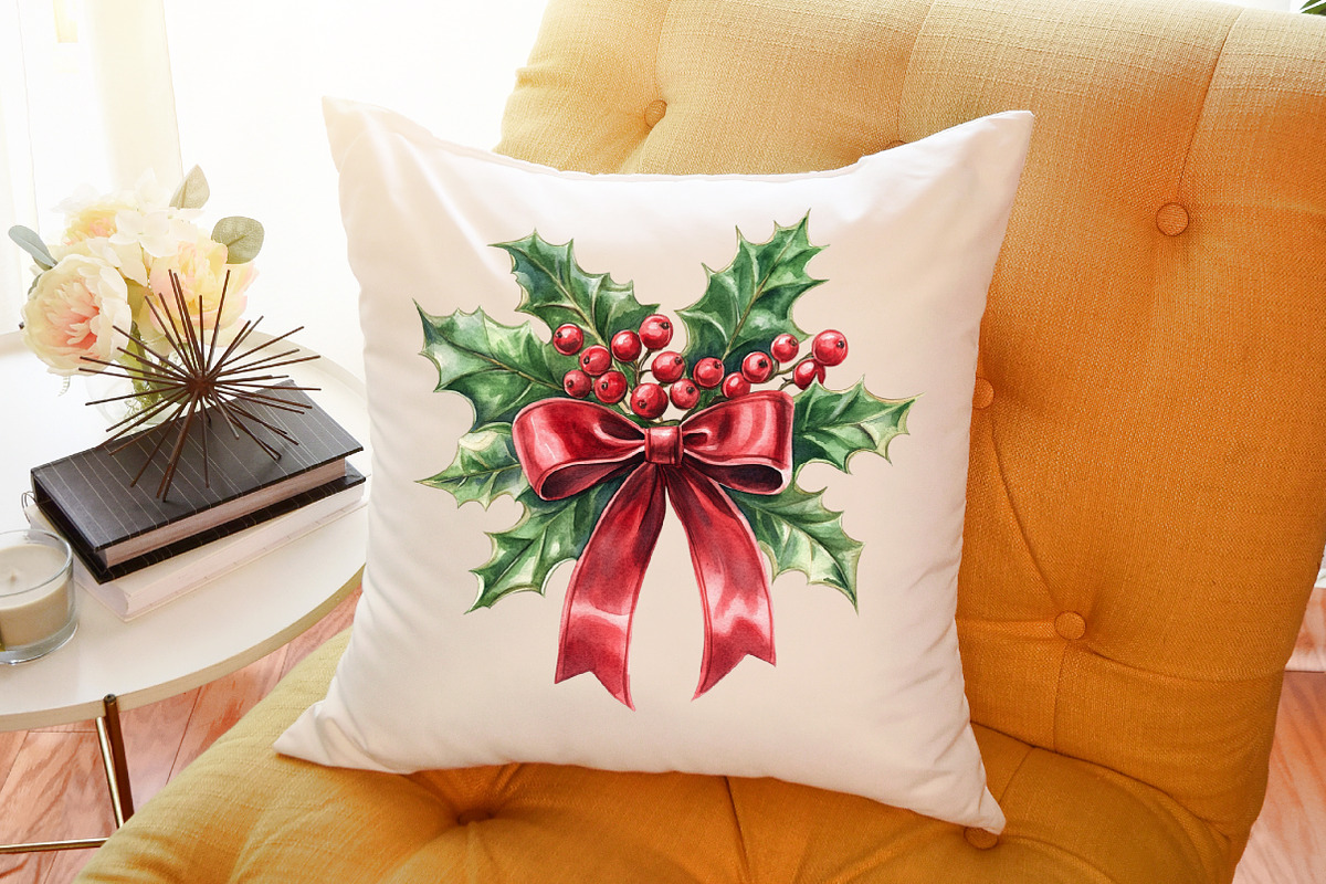 Watercolor Christmas DIY Elements Se, an Illustration by Sublimation Artist (Photo 6 of 6)