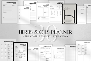 Printable Materia Medica Planner