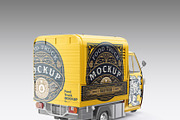 Food Truck Mockup, a Product Mockup by OneVectorStock (Thumbnail 10 of 16)