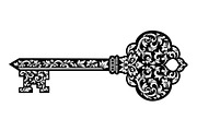 Ornamental Vintage Key SVG Bundle, an Illustration by Gaye Art (Thumbnail 2 of 31)