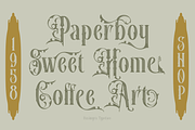 Dasimyra Antique Typeface, a Blackletter Font by TypeClassHeroes (Thumbnail 4 of 10)