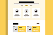 Food Delivery Service Wireframe, a Wireframe Template by MightyDesign (Thumbnail 5 of 9)