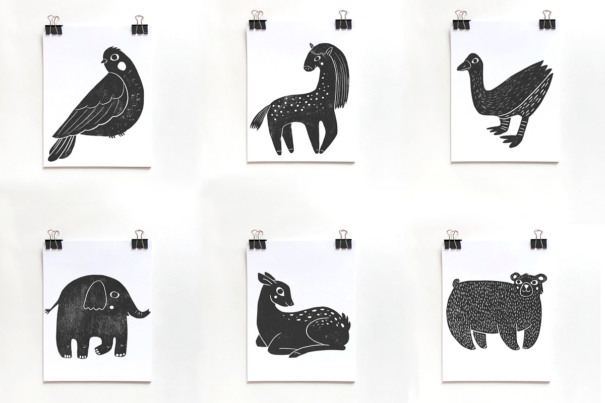 Cute animals pt III, an Animal Illustration by Mii Lab (Photo 5 of 8)