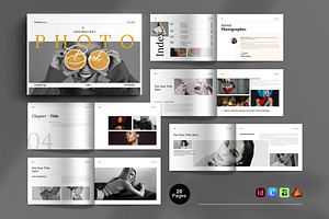 Photography Magazine Template Lands, a Magazine Template by Spark_Creative