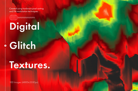 Digital Glitch Textures