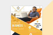 Corporate Flyer Template, a Flyer Template by CodexCoder Themes (Thumbnail 3 of 4)
