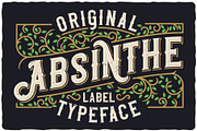 Original Absinthe Layered Font, a Blackletter Font by VozzyStock (Thumbnail 3 of 6)