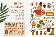 Gardening plants clipart, stickers, an Illustration by ann_etc (Thumbnail 1 of 11)