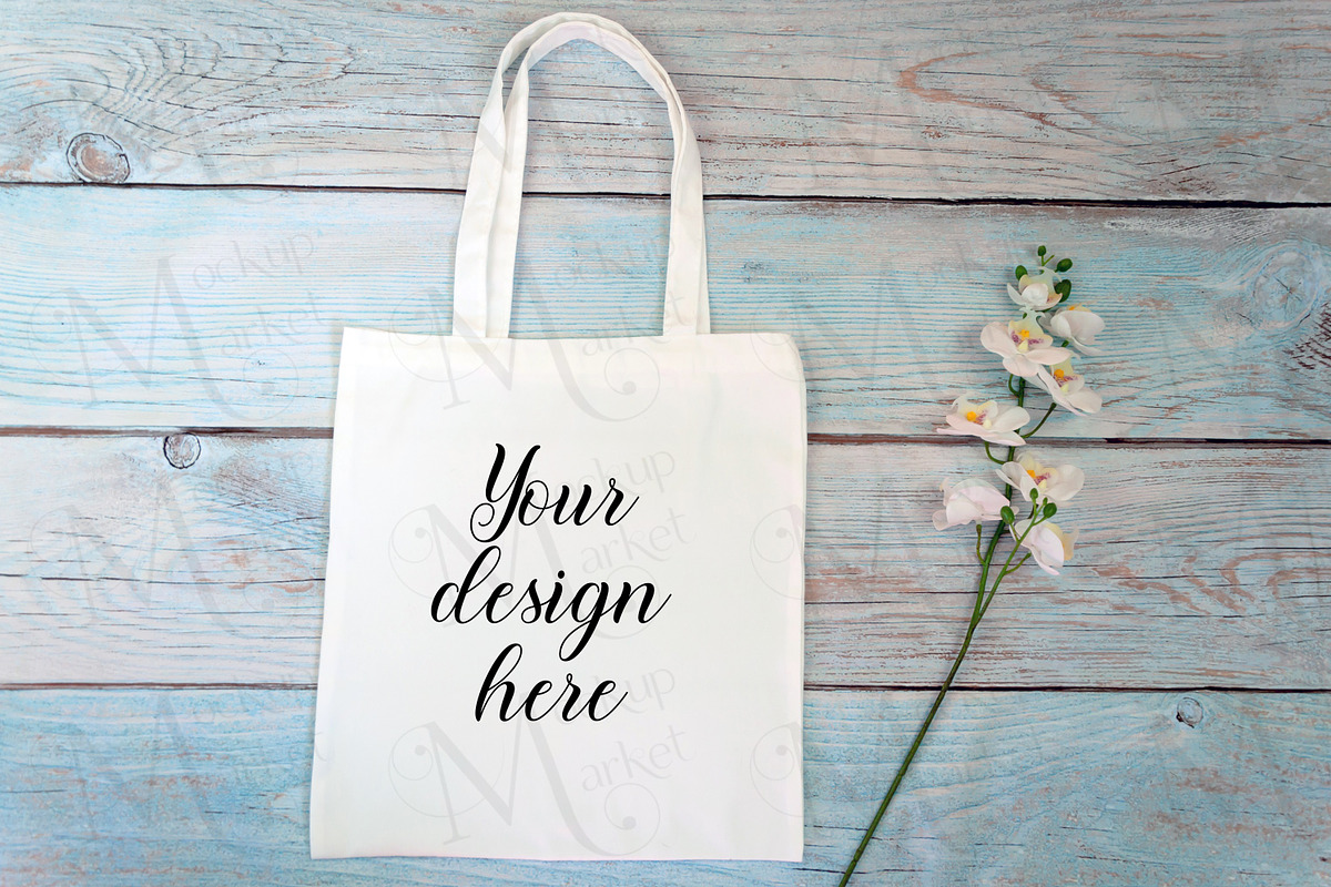 22 Cotton Tote bag Mockup Bundle., a Print Template by MockupMarket (Photo 13 of 23)