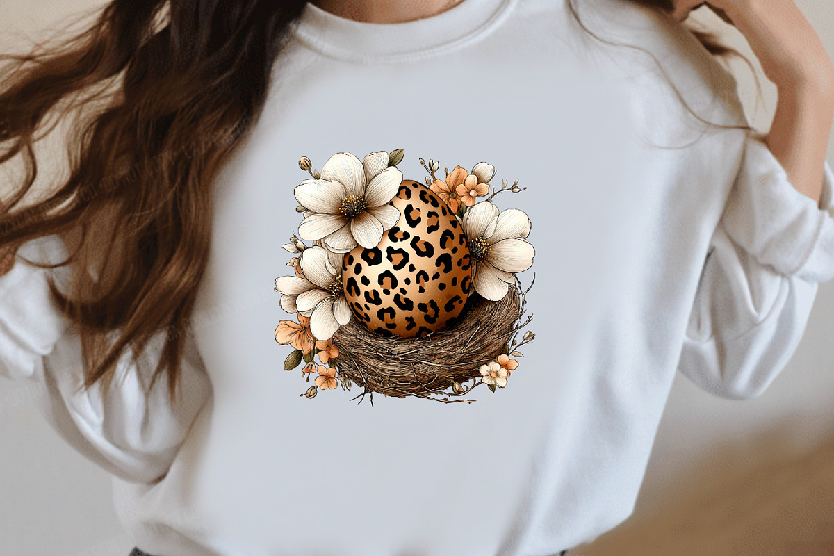 Leopard print easter clipart, an Illustration by Designworld (Photo 8 of 10)