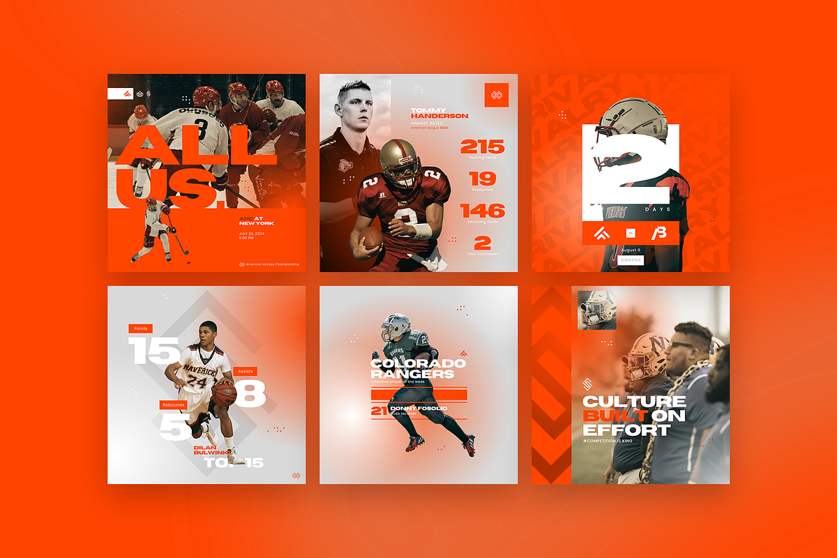 Oraax | Sport Template, a Social Media Template by Ceaso Store (Photo 7 of 7)