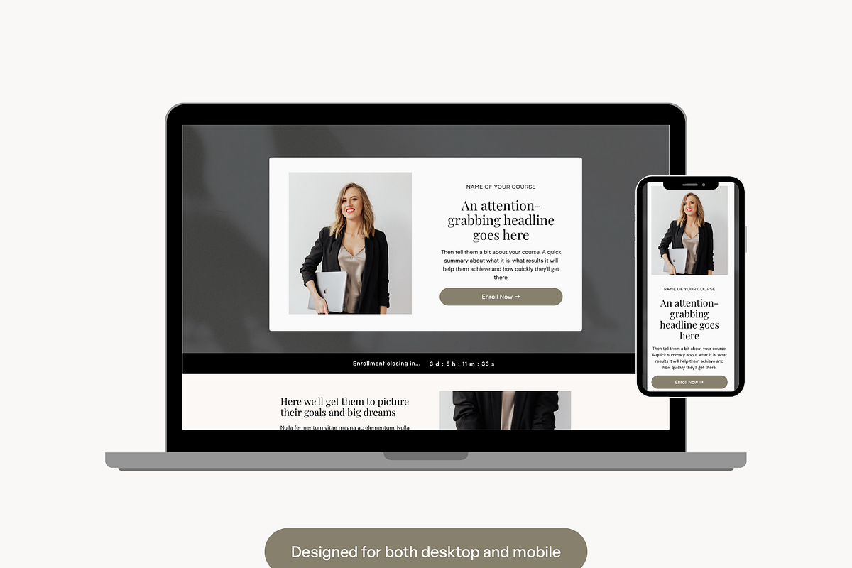 ThriveCart Sales Funnel Template, a Landing Page Template by Pixel & Flow (Photo 9 of 9)