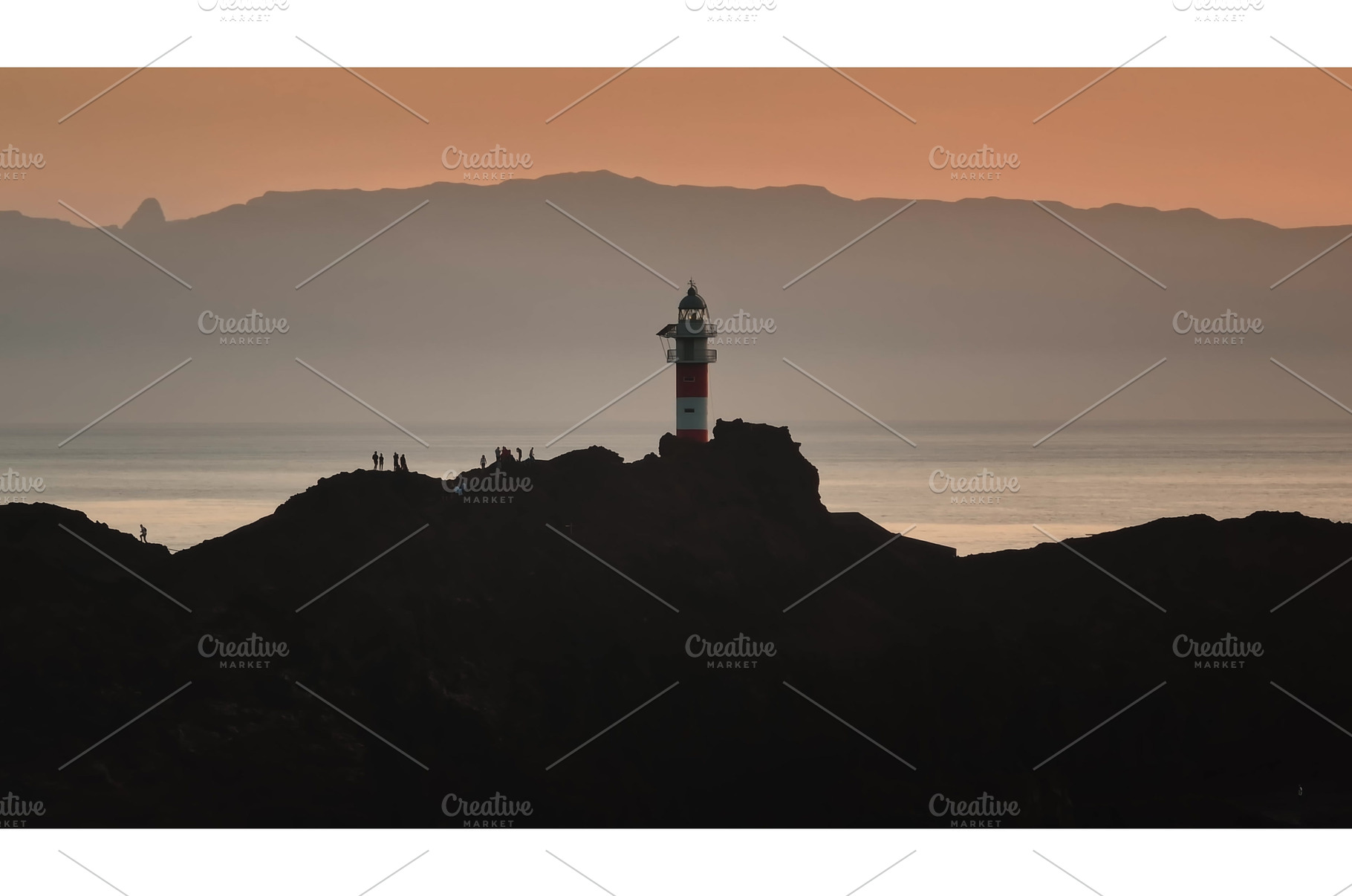 Tourists visiting Punta de Teno, an Architecture Photo by Goinyk