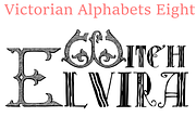 Victorian Alphabets Eight, a Slab Serif Font by Intellecta Design (Thumbnail 1 of 5)