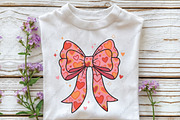 Valentines Day Coquette Bow PNG, an Illustration by CraftArtStudio (Thumbnail 3 of 4)