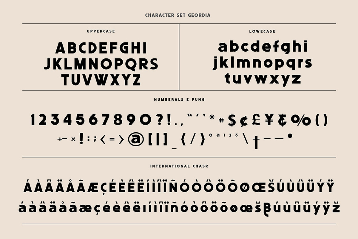 12 Geometric & Futuristic Fonts, a Font by MIIM (Photo 21 of 37)