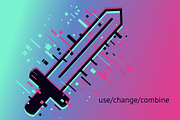 Glitch Vector Elements, a Templates & Theme by ne2pi (Thumbnail 2 of 5)