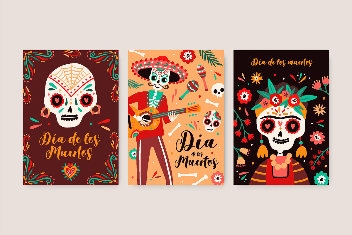 Day of the dead bundle, a Seasonal Illustration by Good Studio (Photo 3 of 13)
