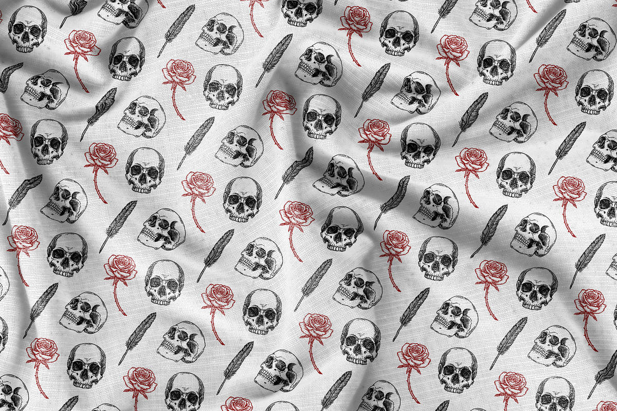 Skull Reader Illustration Bundle, an Illustration by Tekuni (Photo 12 of 13)