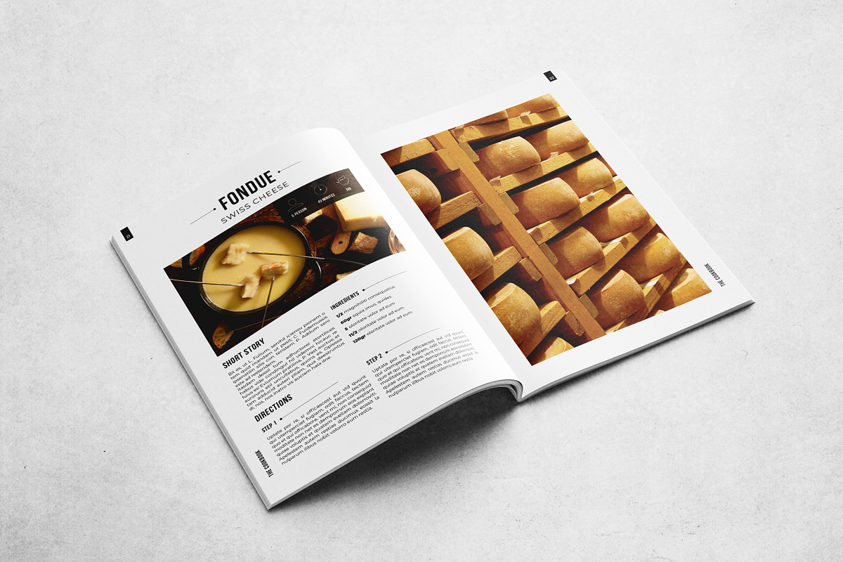 Cookbook / Recipe Book, a Brochure Template by Grkic Creative (Photo 13 of 14)