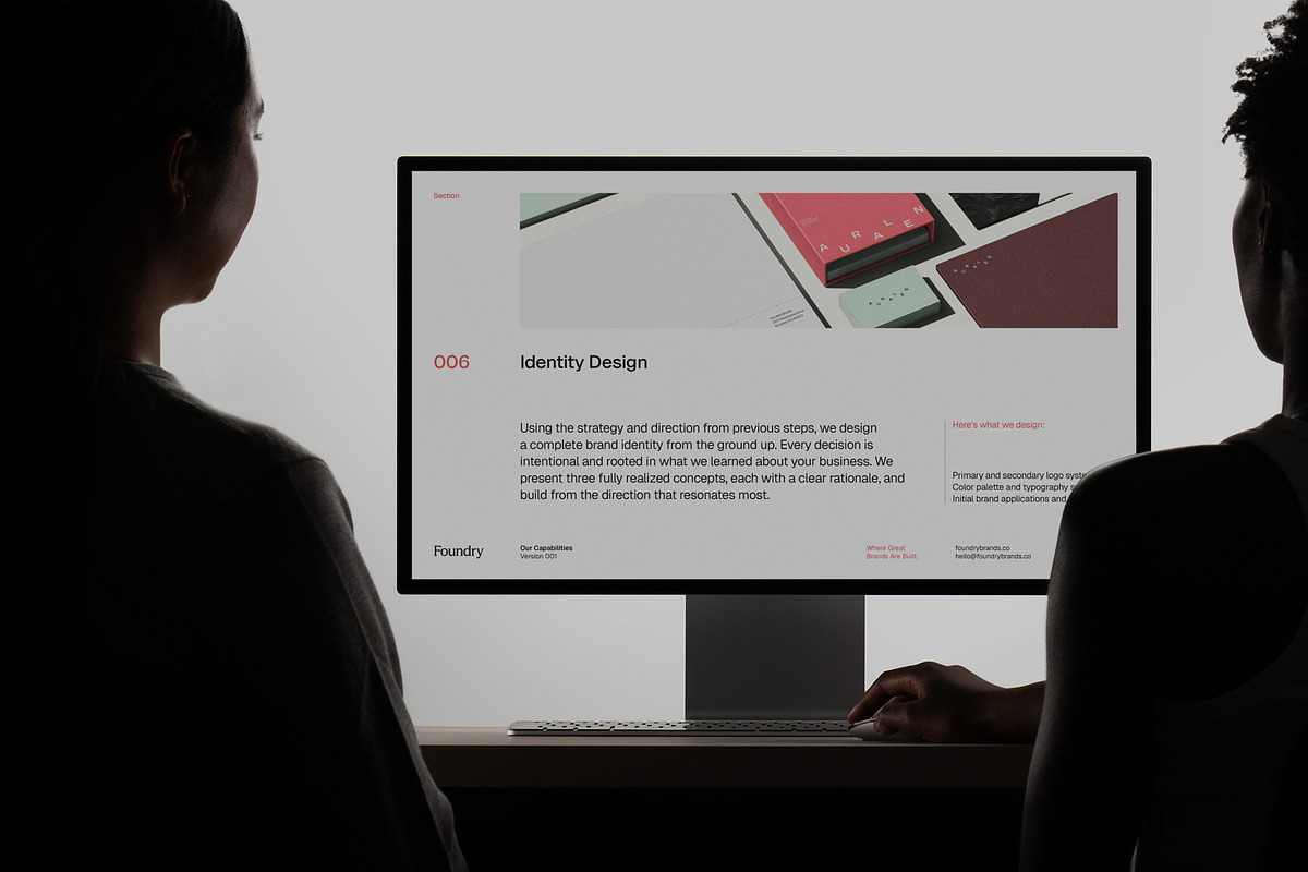 Foundry — Capabilities Deck Template, a Presentation Template by Numinous Academy (Photo 6 of 6)