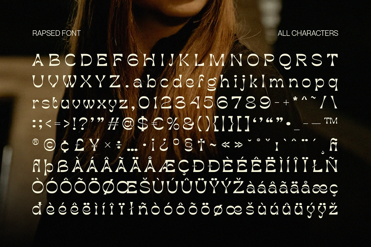 Rapsed - Display Typeface, a Serif Font by Craft Supply Co. (Photo 8 of 8)