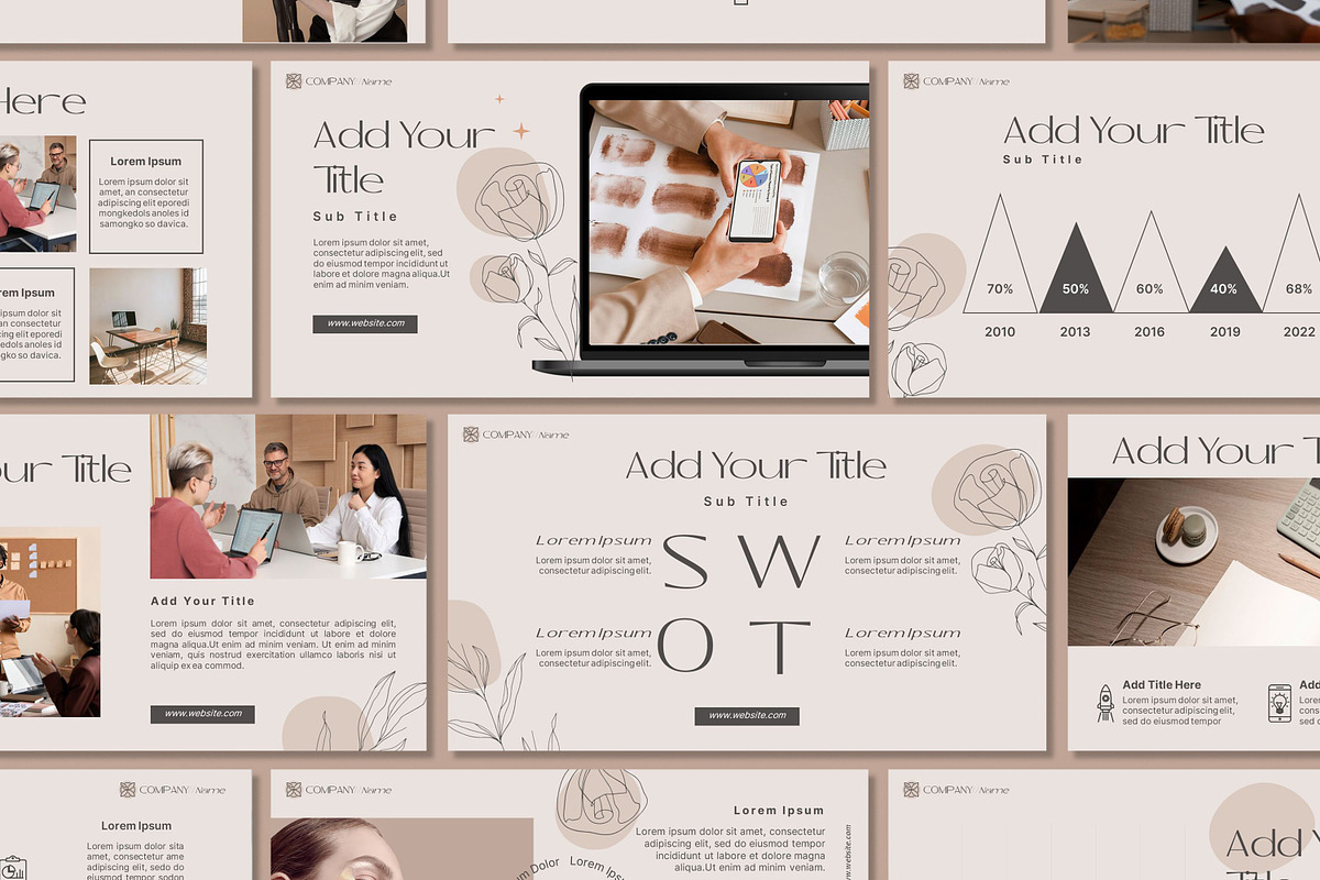 Minimal Powerpoint Template, a Presentation Template by SKY CREATION (Photo 5 of 6)
